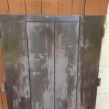 Pair of old shutters