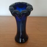Soliflore bleu vintage