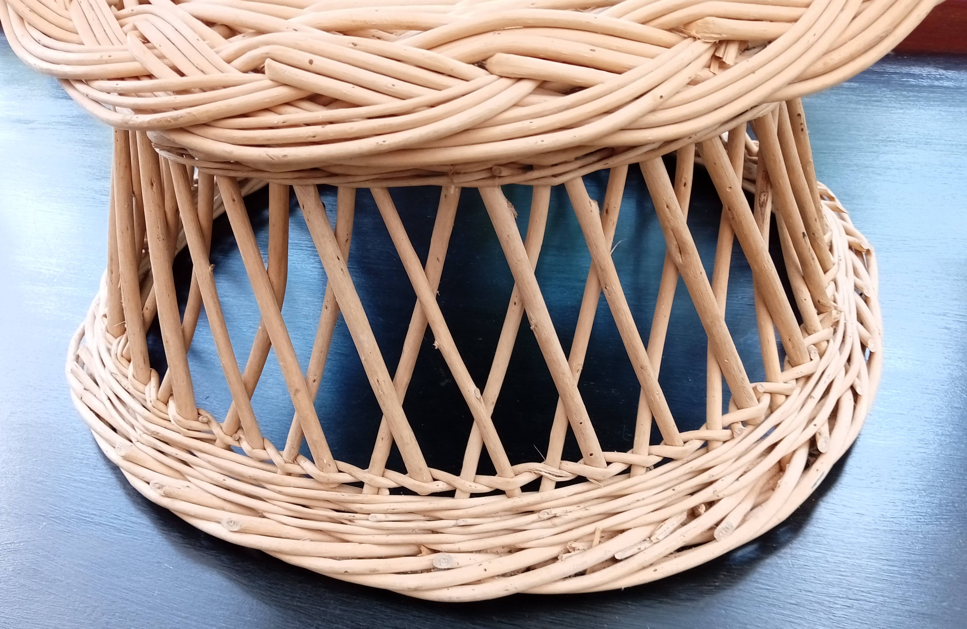 Rattan children's armchair