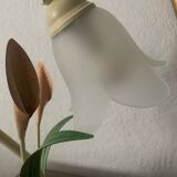 Lampe fleur vintage