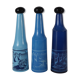 three blue bottles by Salvador Dali for Rosso Antico