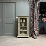 Small patinated display cabinet