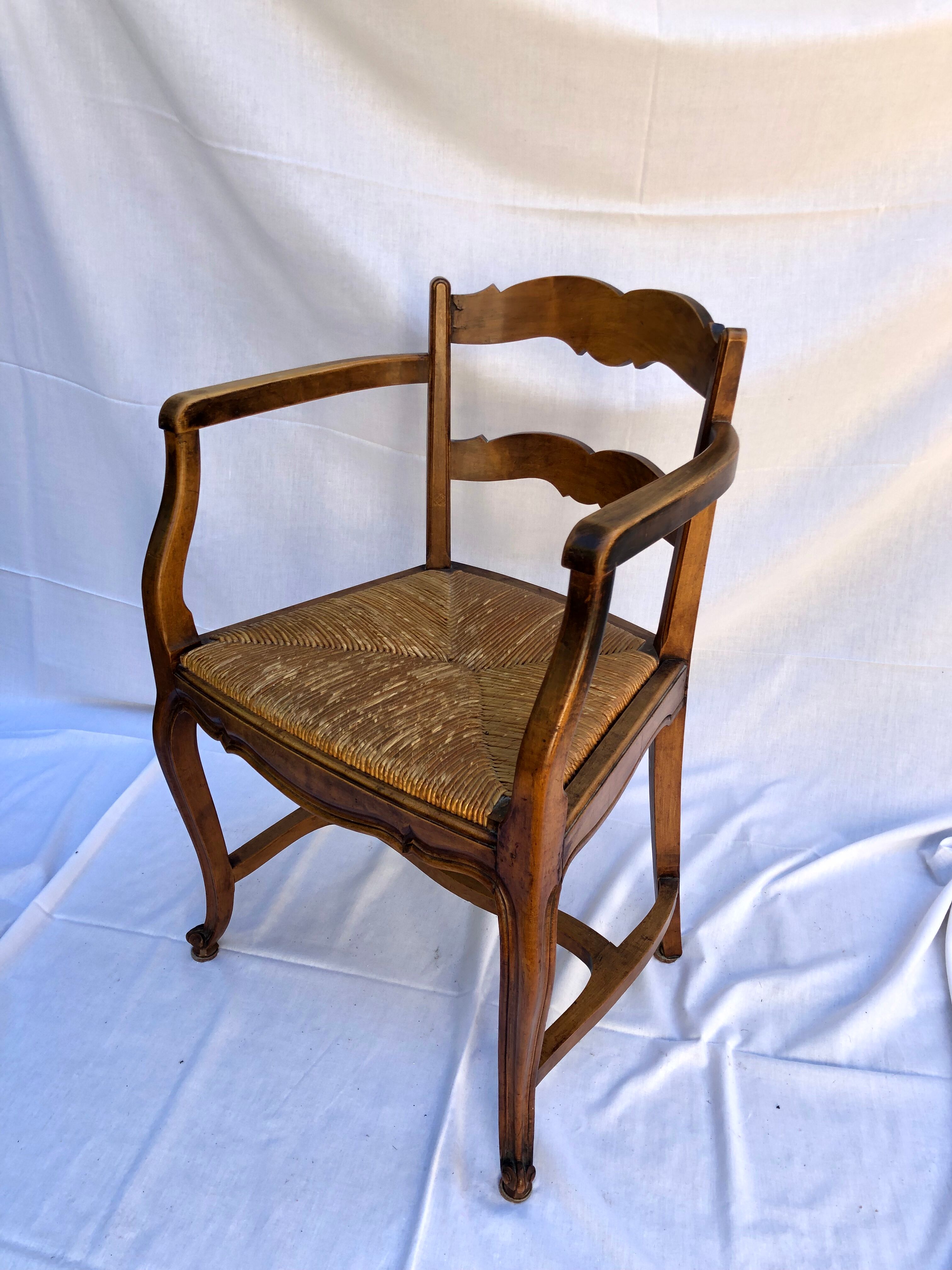 Rustic armchair