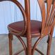 Fauteuil de bar de style Thonet Irish Pub / Siège en simili cuir rouge, milieu du siècle