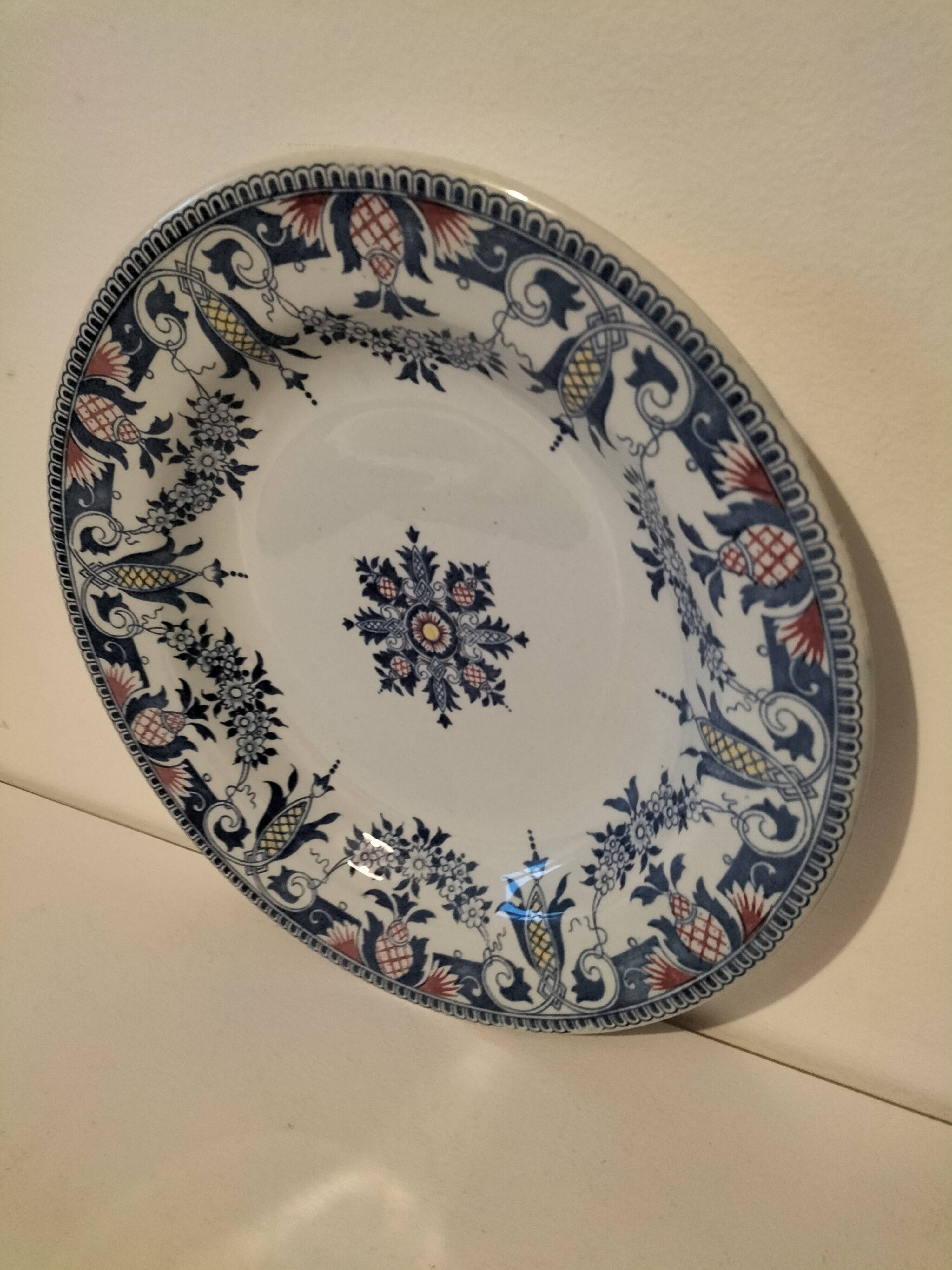 Gien Decor Rouen plate