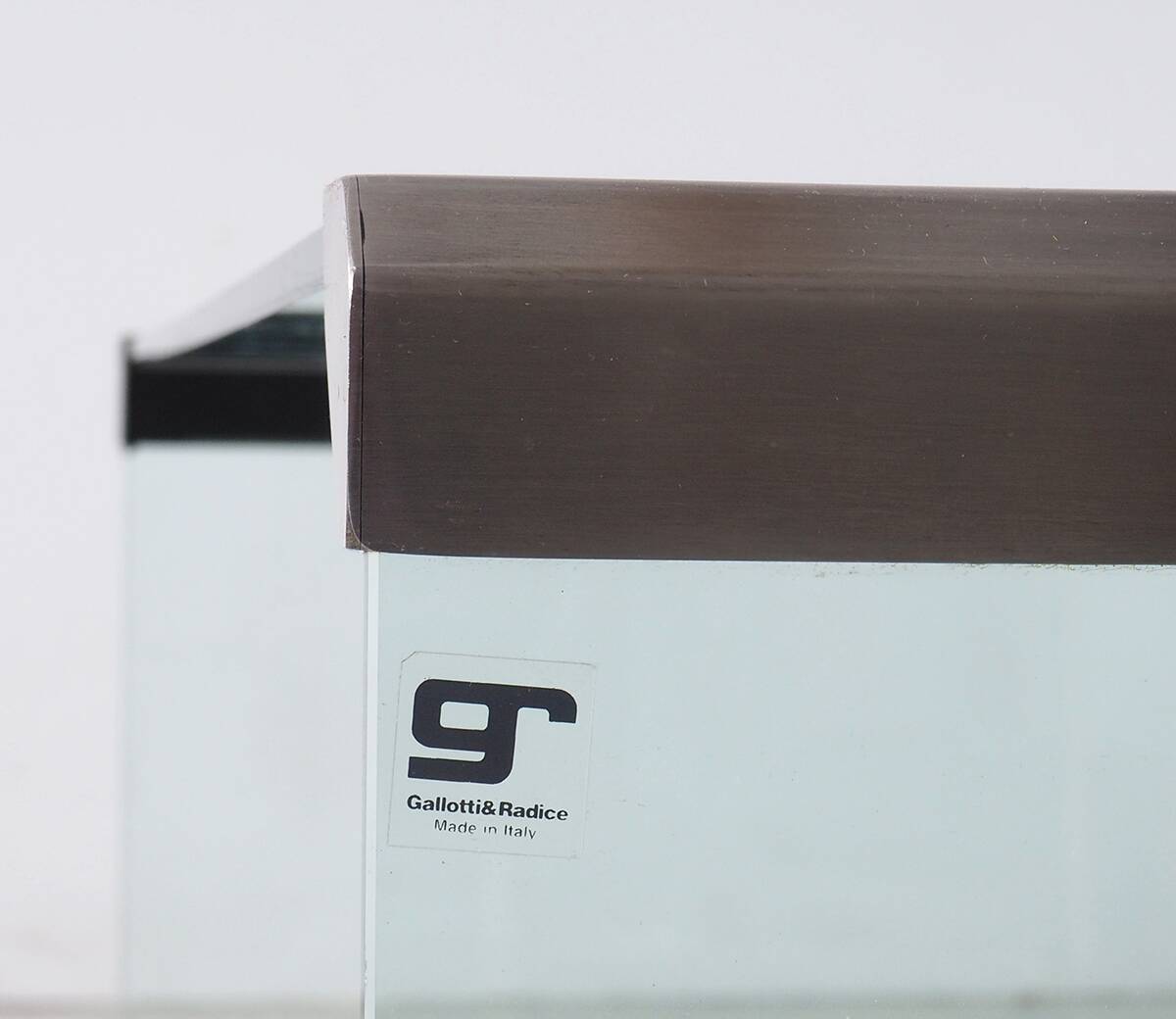 T35 Glass Nesting Tables by Pierangelo Gallotti for Galotti & Radice, 1970s, Set of 3