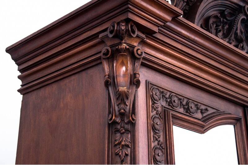 Antique wardrobe, France.