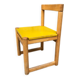 Chaise enfant design scandinave vintage