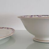 Set of two serving dishes - Sarreguemines Digoin early 20th century