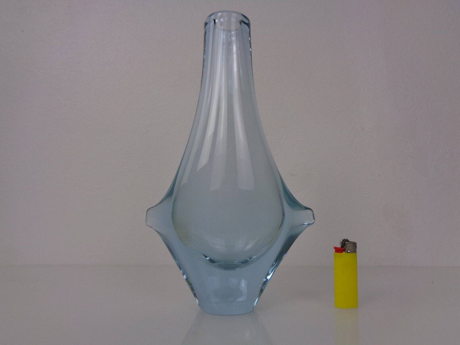 Miroslav Klinger Glass Vase, 1960s