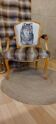 Fauteuil Louis XV tête de loup