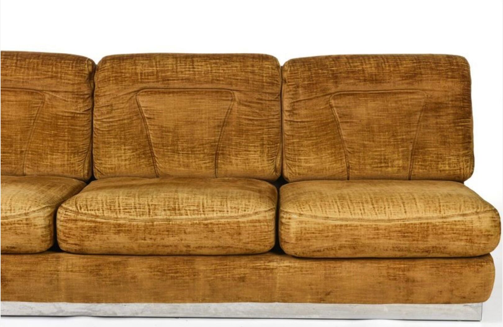 Sofa 3 places 70s