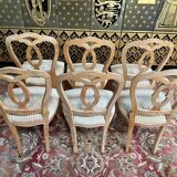 Suite of 6 Louis Philippe style chairs