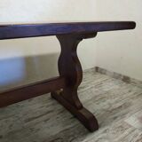 Solid oak farmhouse table