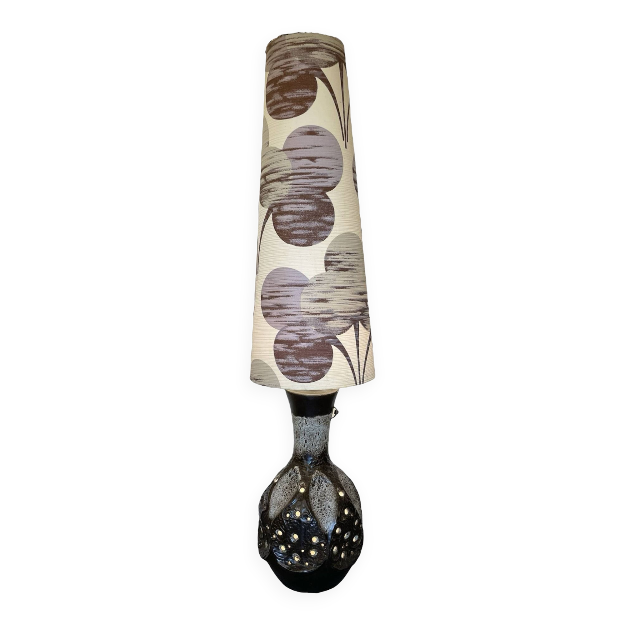 German Ceramic Floor Lamp from 1970'