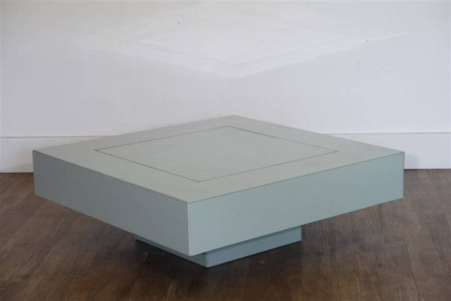 Table basse laquée de ligne roset 1970