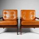 Fauteuils Capella par Ilum Wikkelsø, 1959