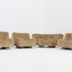 Vintage Italian curved modular sofa by Rossi di Albizzate 1970s