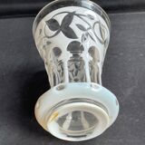 Overlay crystal vase - Bohemia