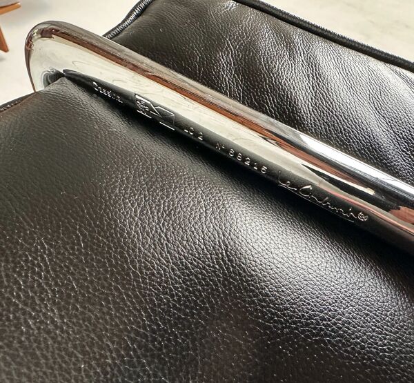 Fauteuils LC2 vintage des années 90 par Le Corbusier et Charlotte Perriand pour Cassina