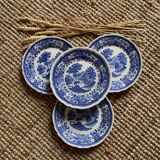 Set of 6 dessert plates Villeroy - Boch model Burgenland blue/ white