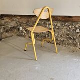 School chair 1980 1990 Modernist design