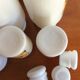 Lot of spice pot Made in Italy Opal Glass - vintage