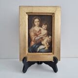 Tableau vintage "Vierge à l'Enfant" de Murillo