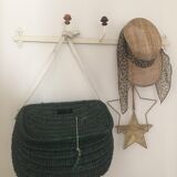 Ancien panier de pêche en osier
