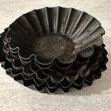 Set of 7 small molds years 50