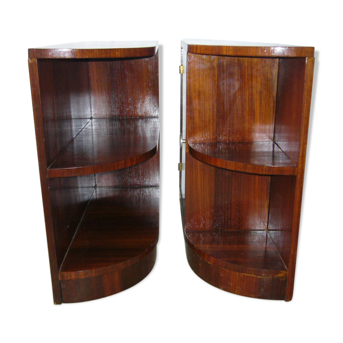 Paiir of art deco extra furniture, sofa ends