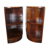 Paiir of art deco extra furniture, sofa ends