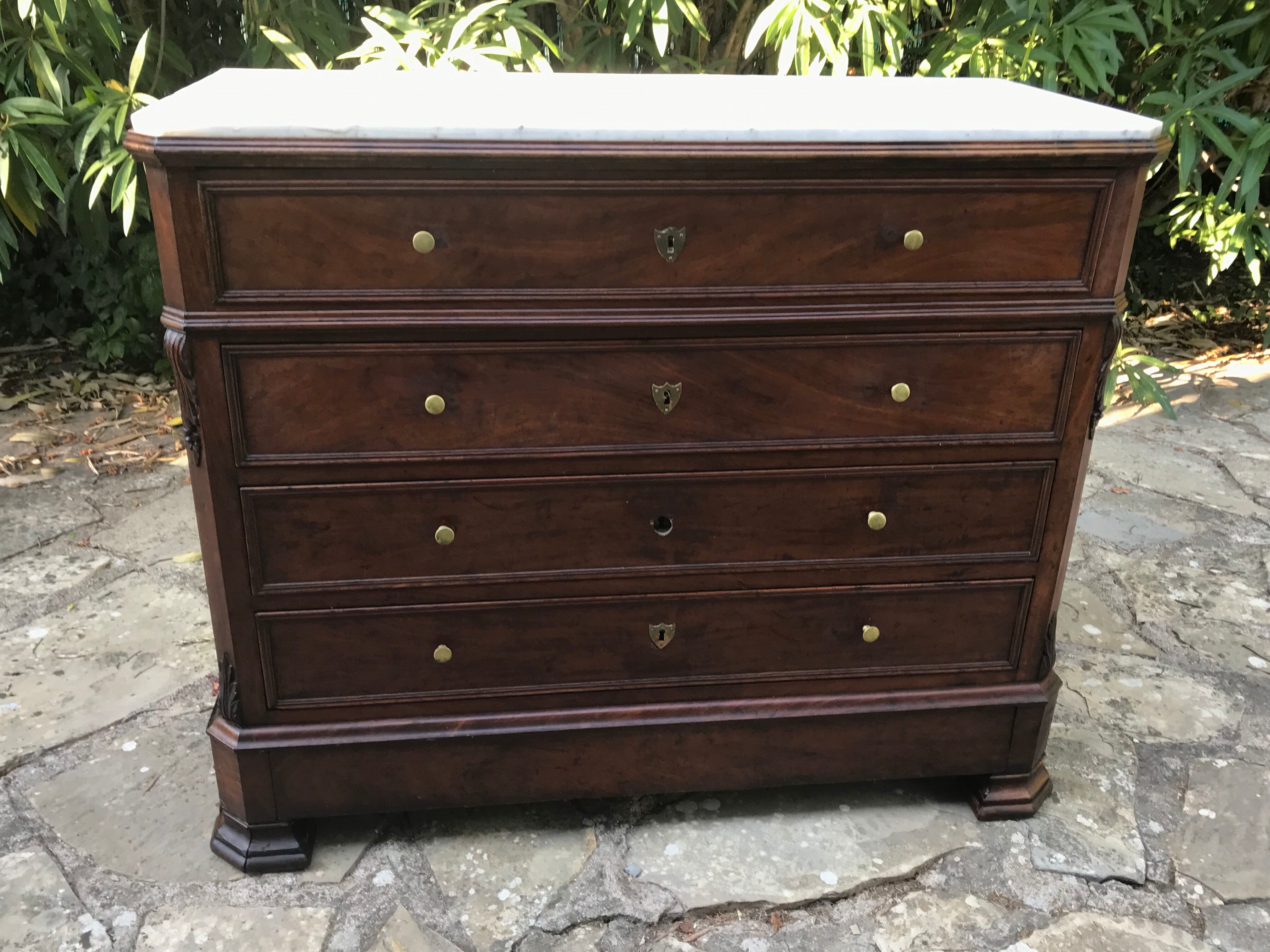 Chest of drawers old secretary