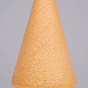 Lampe de table faite main en laiton Robert Kostka 1980 France