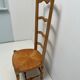 Vintage mulched nurse chair