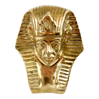 Brass paperweight bookend