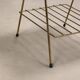Petite étagère vintage en métal émaillé, design Italie, années 1950