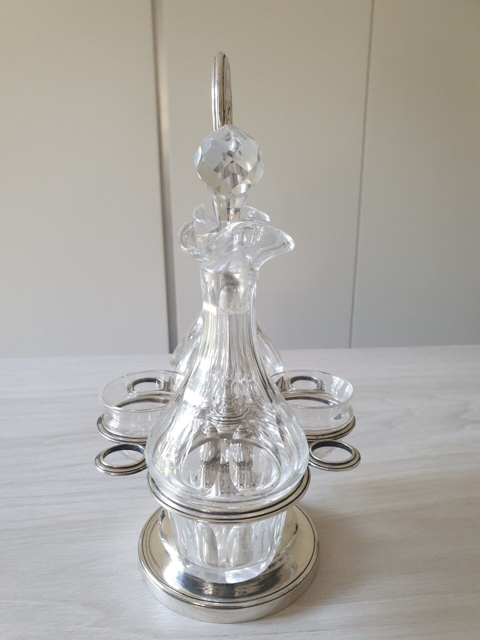 Table servant oil vinegar christofle