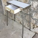 Metal console vintage feet Eiffel 1970