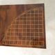 Art Deco style console table in wood marquetry