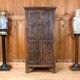 Carved wooden sideboard, 19th century