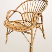 Basket chair in rattan