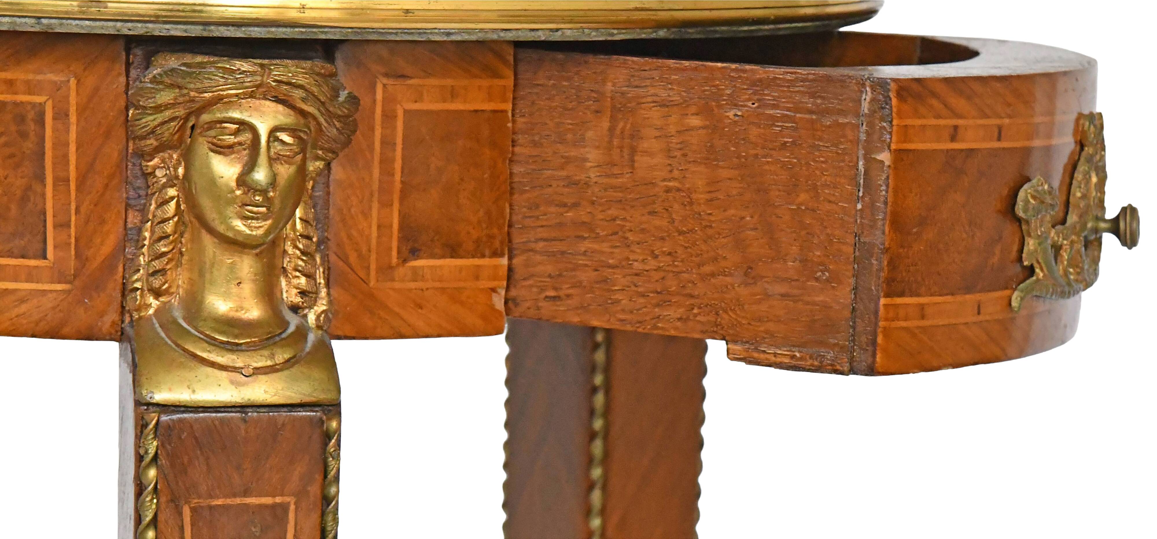 Empire style tripod stool