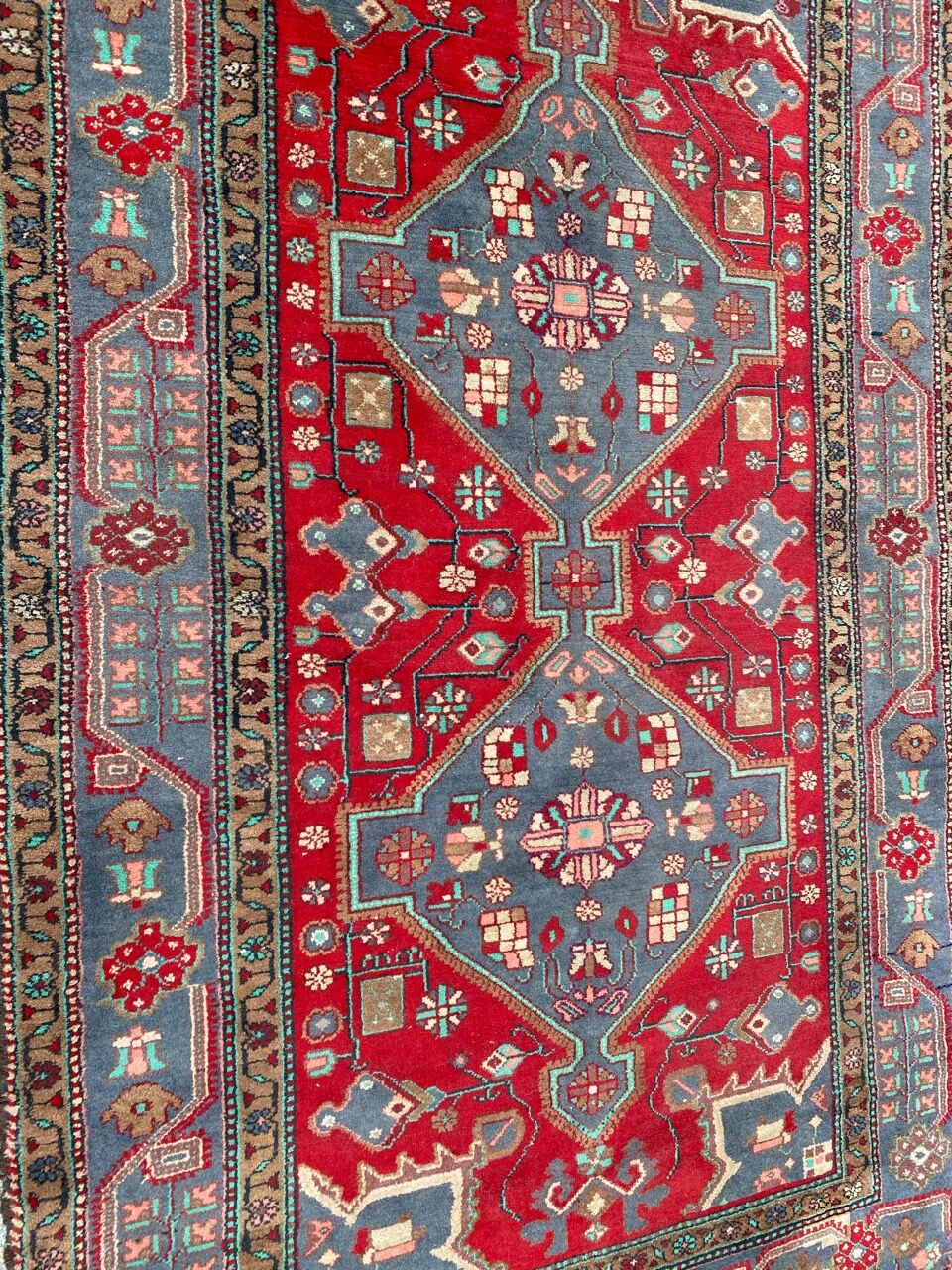 Malayer ancient persian carpet 138x238 cm