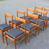 8 Scandinavian-style chairs