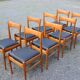8 Scandinavian-style chairs