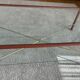 Table basse en verre et cuir