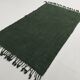 Tapis kilim turc vert 5x7, 142x229 cm