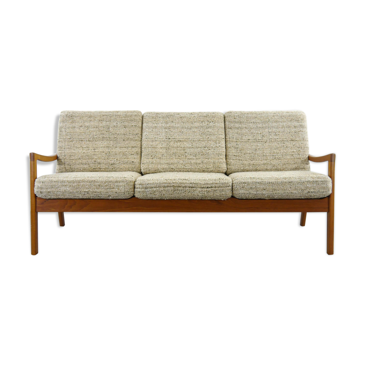 Senator teak sofa by Ole Wanscher for Cado, in Denmark