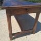 Farm table in walnut - 19th century